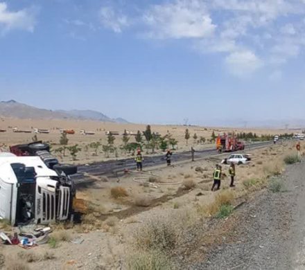 از واژگونی یک دستگاه نفتکش و اقدامات ایمنی برای جلوگیری از یک فاجعه