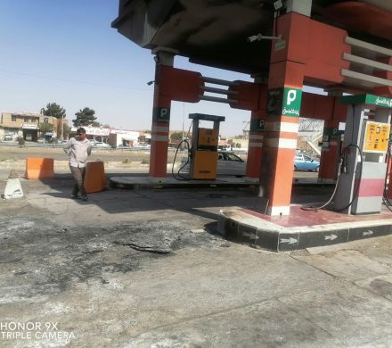 آتش‌سوزی خودرو سواری شوتی در جایگاه اختصاصی شوسف