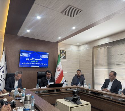 نشست خبری دکتر هاشمی رییس مجمع نمایندگان استان