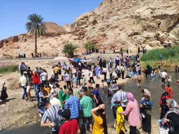 ۱۳ فروردین طبس میزبان دوستداران طبیعت