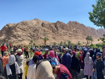 برگزاری جشنواره سر تخمی ازمیغان طبس آئین روزی و برکت