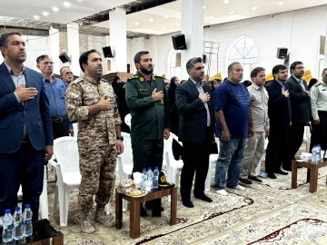 مراسم گنگره شهدای جهادگر استان و تجلیل از جهادگران برتر نهبندان برگزار گردید