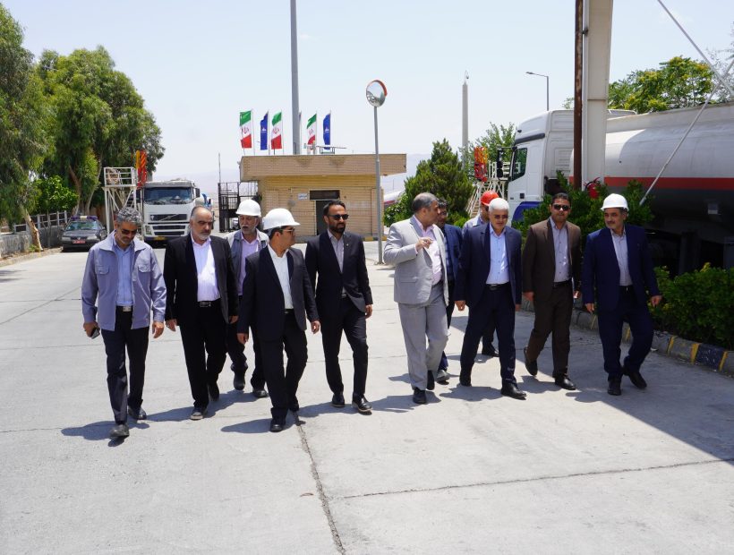بازدید معاونت سیاسی، امنیتی و اجتماعی استانداری خراسان جنوبی از انبار نفت سردار سپهبد شهید حاج قاسم سلیمانی بیرجند