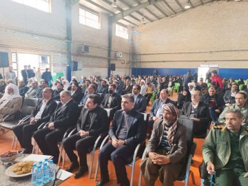 مراسم کلنگ زنی طرح های دهه فجر شهرستان سربیشه