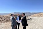 بازدید معاون شهرسازی و معماری وزیر راه و شهرسازی از پروژههای نهضت ملی مسکن و جوانی جمعیت در خراسان جنوبی