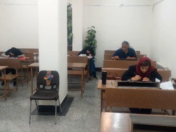 ارزیابی توانمندی‌های خوشنویسان در بیرجند؛ آزمون سراسری انجمن با مشارکت ۴۰ هنرجو برگزار شد