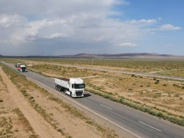 جابه‌جایی بیش از ۳ میلیون تن کالا ؛ نقش‌آفرینی ناوگان خراسان جنوبی در رونق تولید