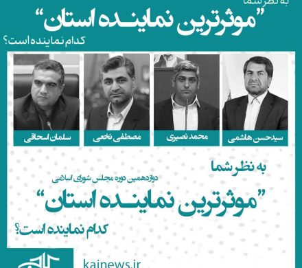 نظر سنجی موثرترین نماینده استان در دور دوازدهم